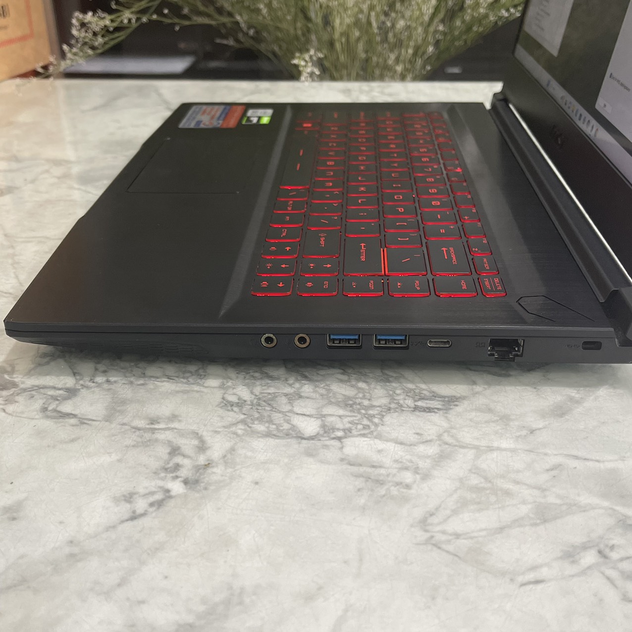 MSI GF63 Thin 10SC-468VN Core I5-10500H RAM 16GB SSD 512GB GTX 1650 4GB Màn Hình 15.6''Inch IPS 144Hz 