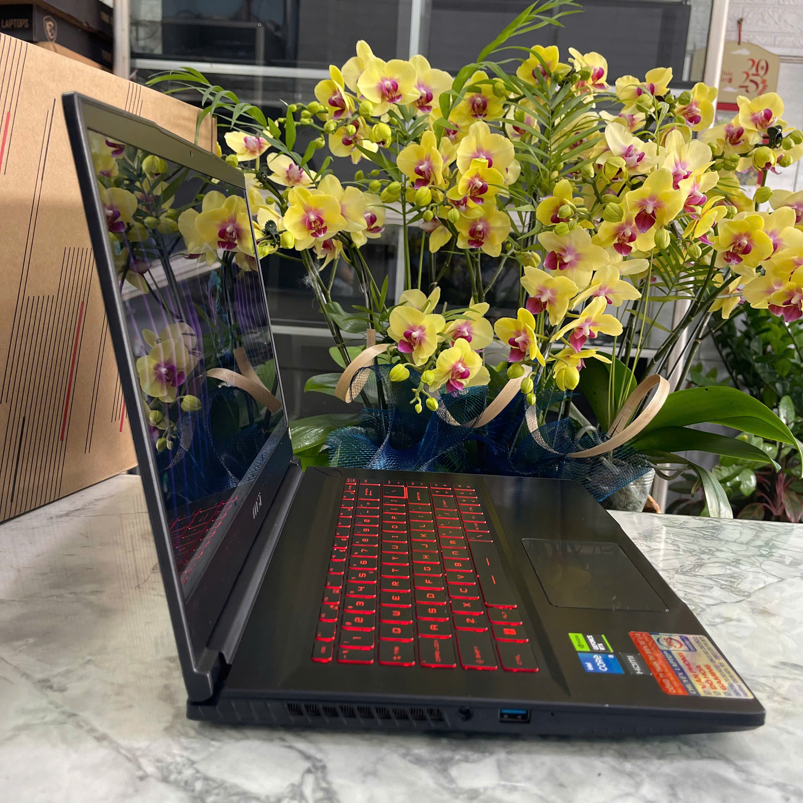  MSI GF63 Thin 12UC-1006VN CORE I5-12450H RAM 16GB  SSD 512GB VGA RTX 3050 4GB Màn Hình 15.6'' IPS Fhd 144.Hz