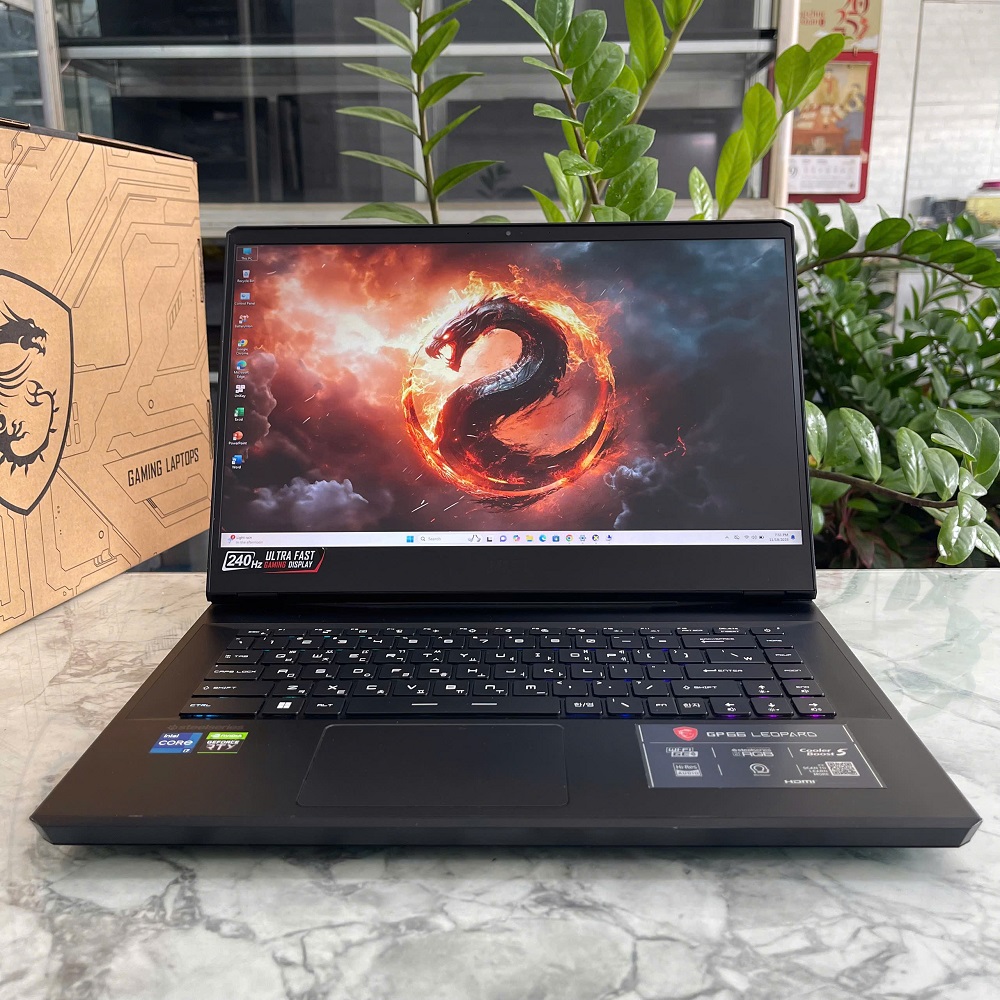 MSI GP66 Leopard 11UH  CORE I7-11800H RAM 32GB SSD 512GB RTX3080 (8GB GDDR6) MÀN HÌNH : 15.6 IPS 240Hz