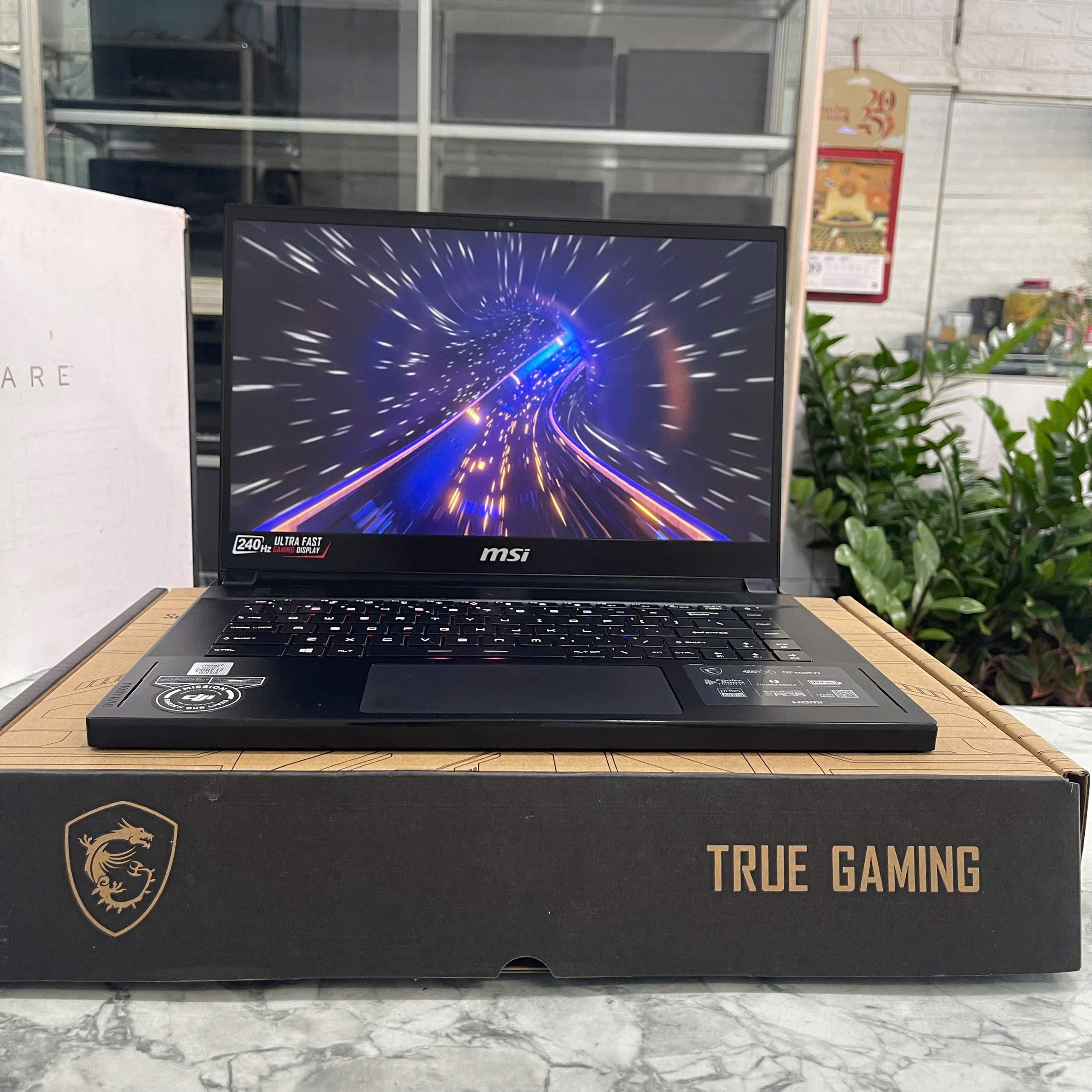 MSI GS66-Stealth 10SE Core I7-10750H Ram 16GB Ssd 512GGB RTX 2060-6GB Màn Hình : 15.6 Inch FHD 240Hz