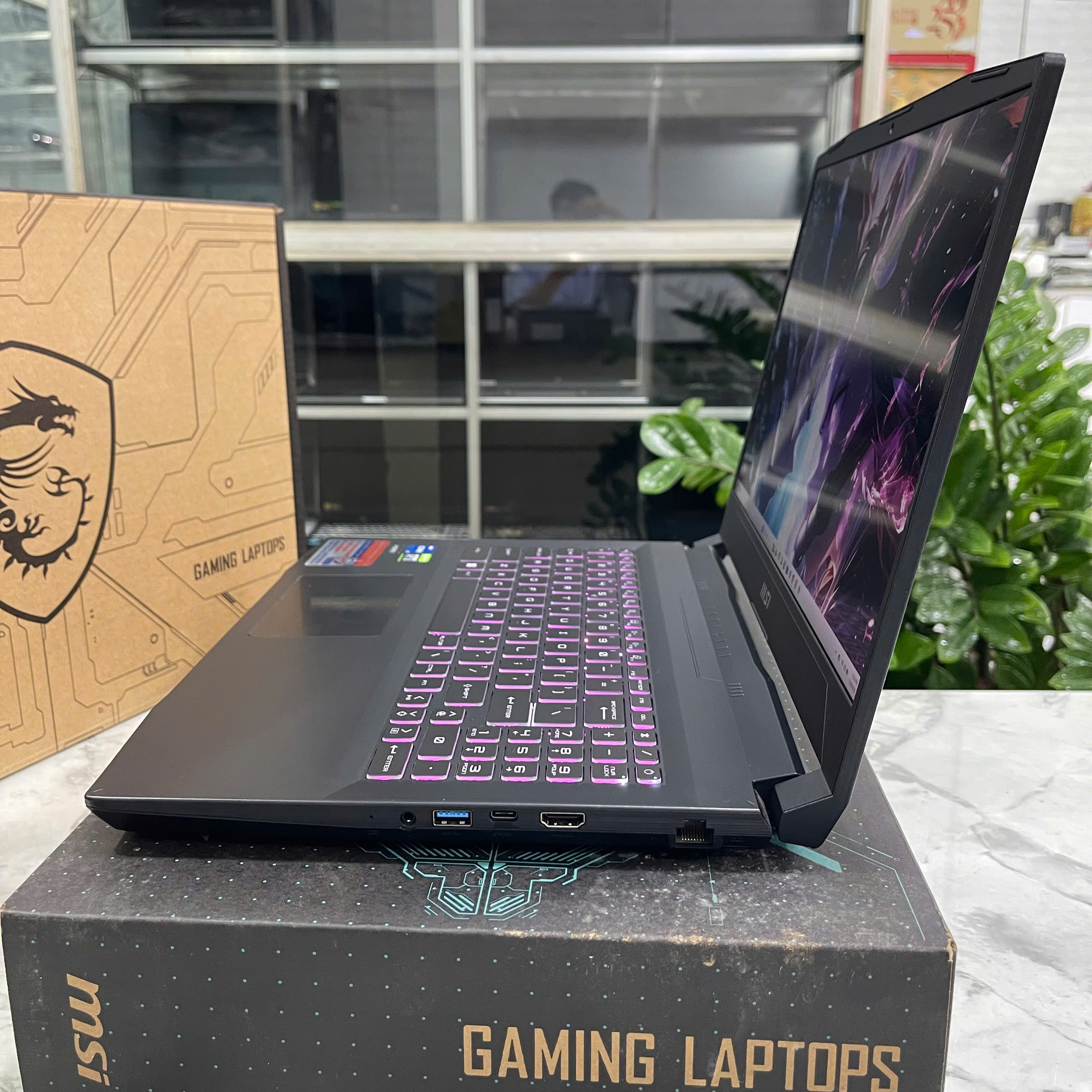  MSI Katana GF66 12UCK  Core I7-12650H Ram 16gb Ssd 512gb Card RTX 3050 4GB GDDR6 Màn Hình 15.6 Inch IPS Fhd 144Hz