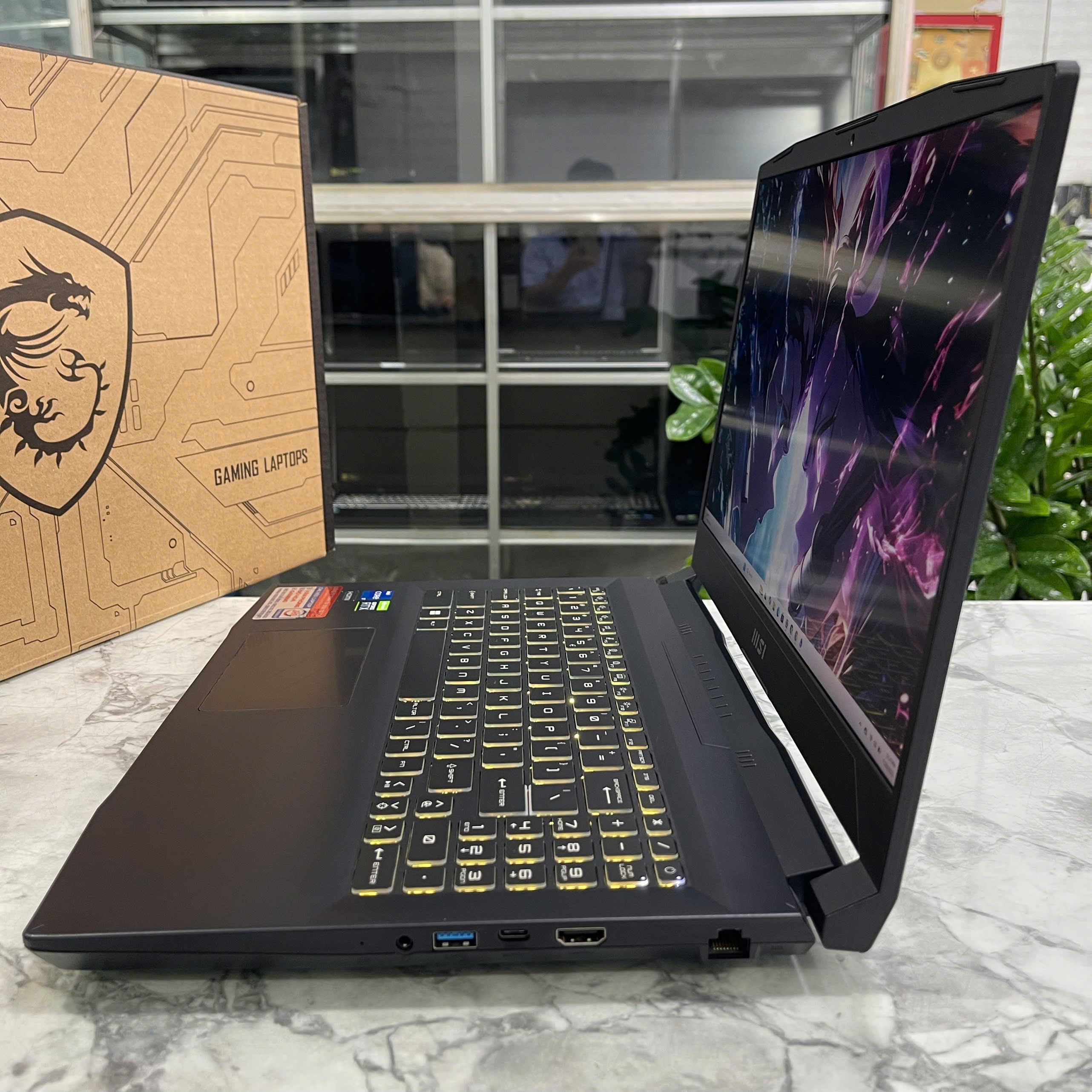  MSI Katana GF66 12UCK  Core I7-12650H Ram 16gb Ssd 512gb Card RTX 3050 4GB GDDR6 Màn Hình 15.6 Inch IPS Fhd 144Hz