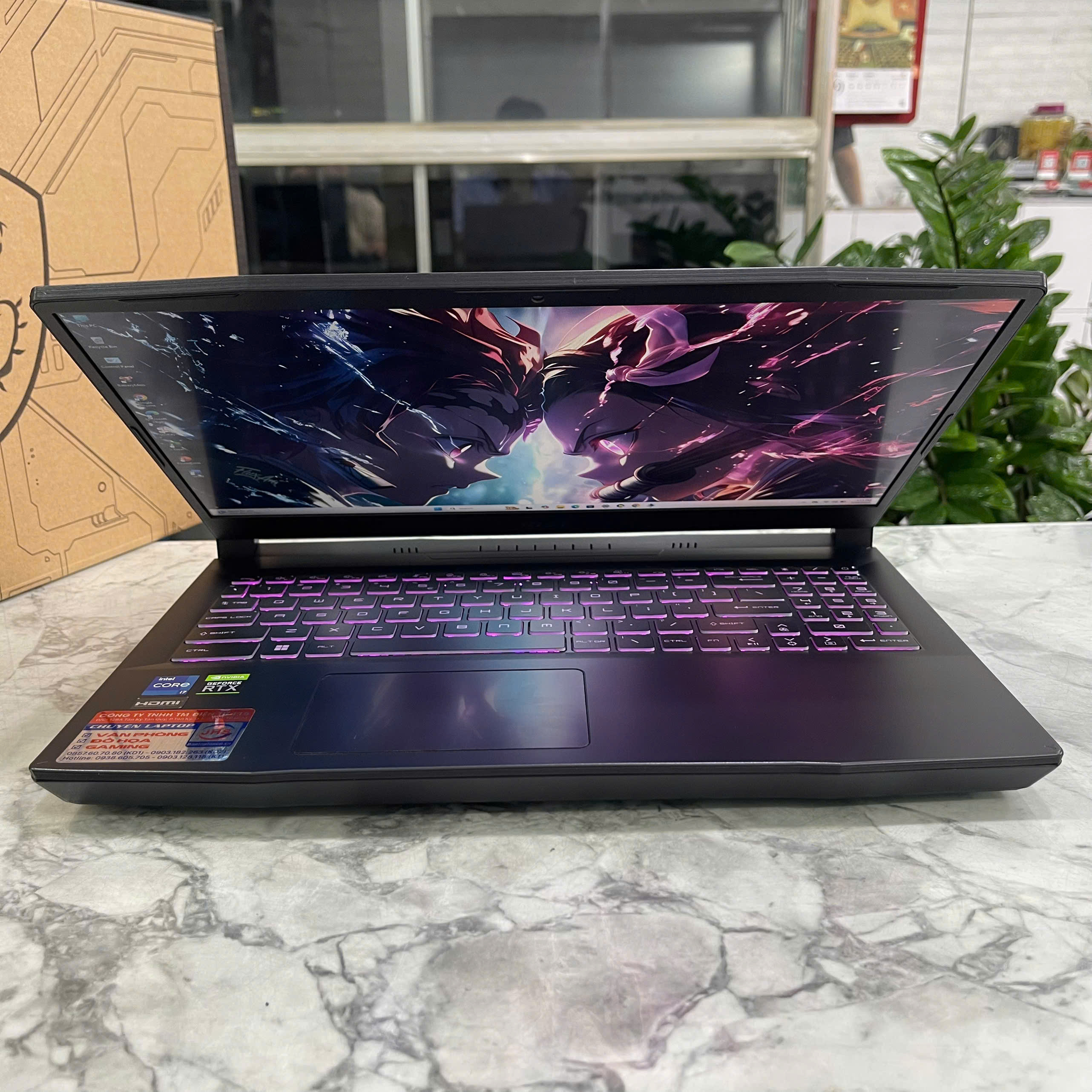  MSI Katana GF66 12UCK  Core I7-12650H Ram 16gb Ssd 512gb Card RTX 3050 4GB GDDR6 Màn Hình 15.6 Inch IPS Fhd 144Hz