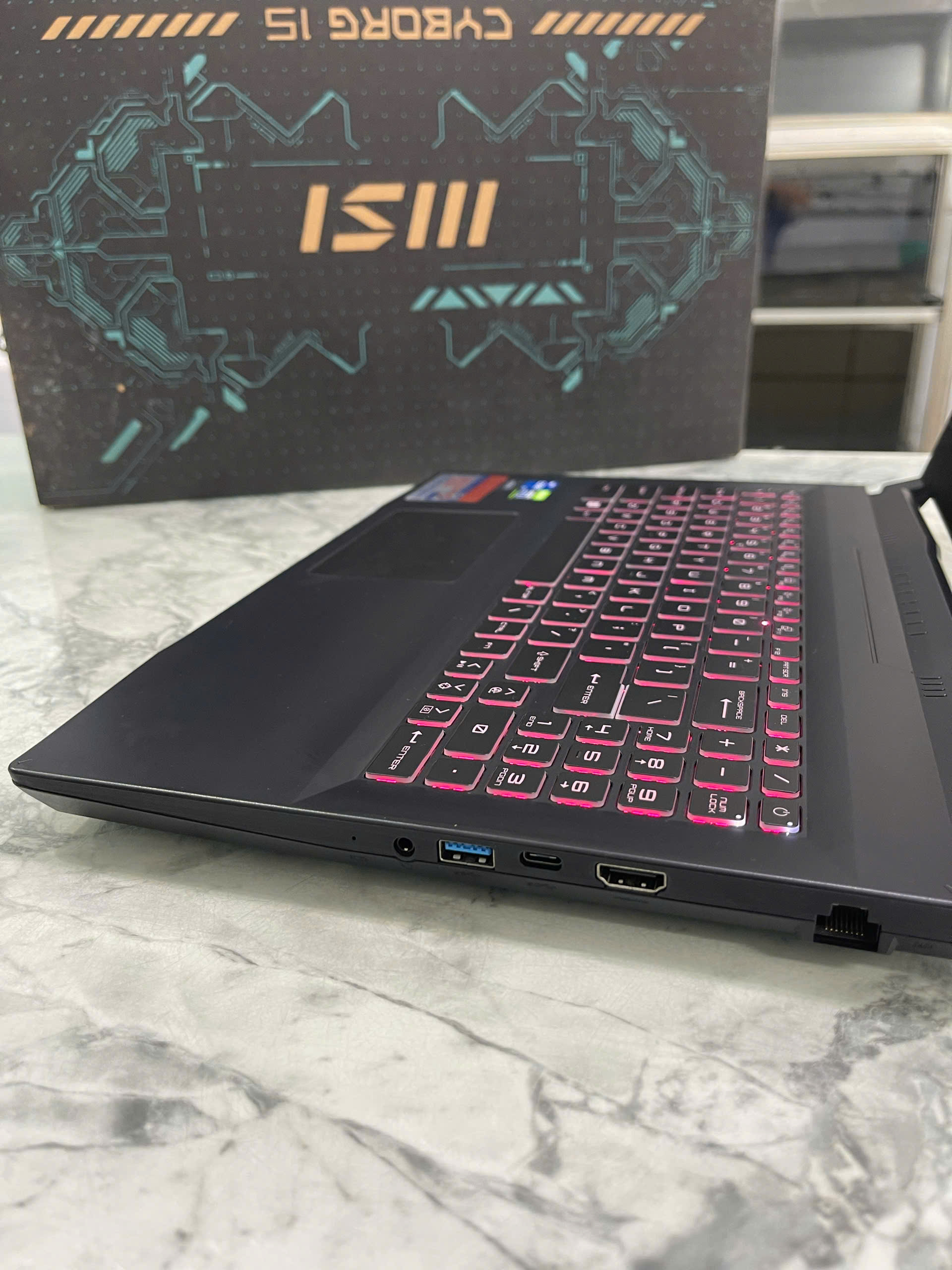  MSI Katana GF66 12UCK  Core I7-12650H Ram 16gb Ssd 512gb Card RTX 3050 4GB GDDR6 Màn Hình 15.6 Inch IPS Fhd 144Hz