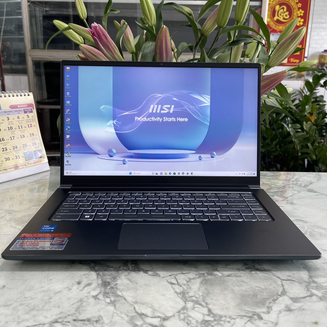 MSI Modern 15 A115MU Core I5-1155G7 Ram 16gb Ssd 512gb Màn Hình 15.6 Inch IPS Fhd