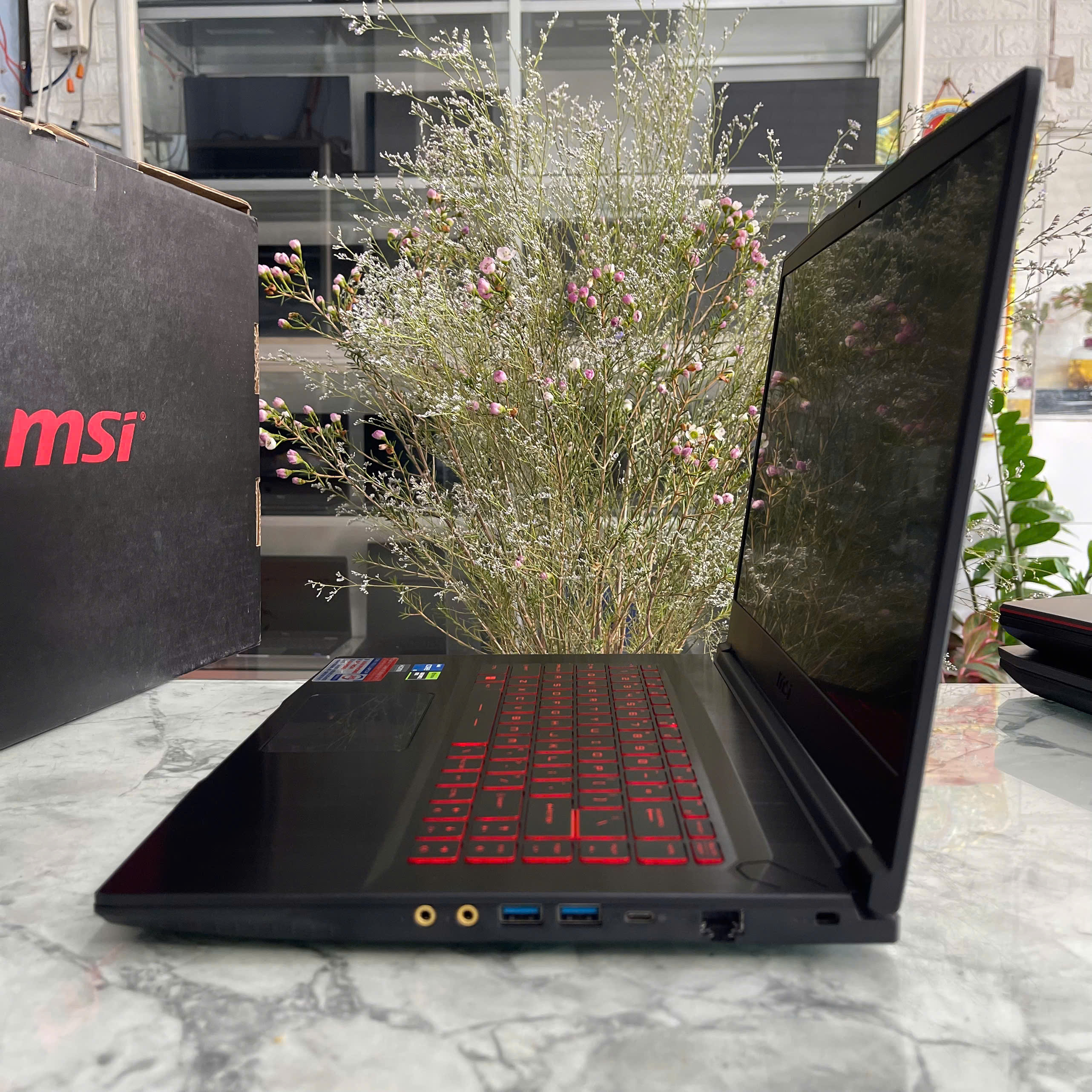 MSI Thin GF63 12UCX Core™ I5-12450H Ram 16Gb Ssd 512Gb Card RTX™ 2050 4GB Màn Hình 15.6 Inch IPS Fhd 144Hz