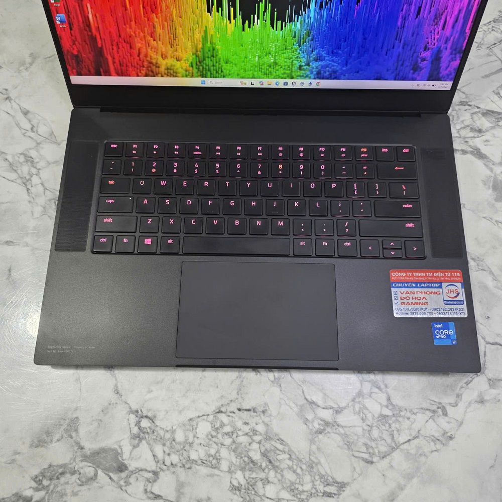 Razer Blade 15 Advanced Model (2021) CORE I7-10875H RAM 16GB SSD 512GB RTX 3070 8GB MÀN HÌNH : 15.6 INCH QHD 240Hz