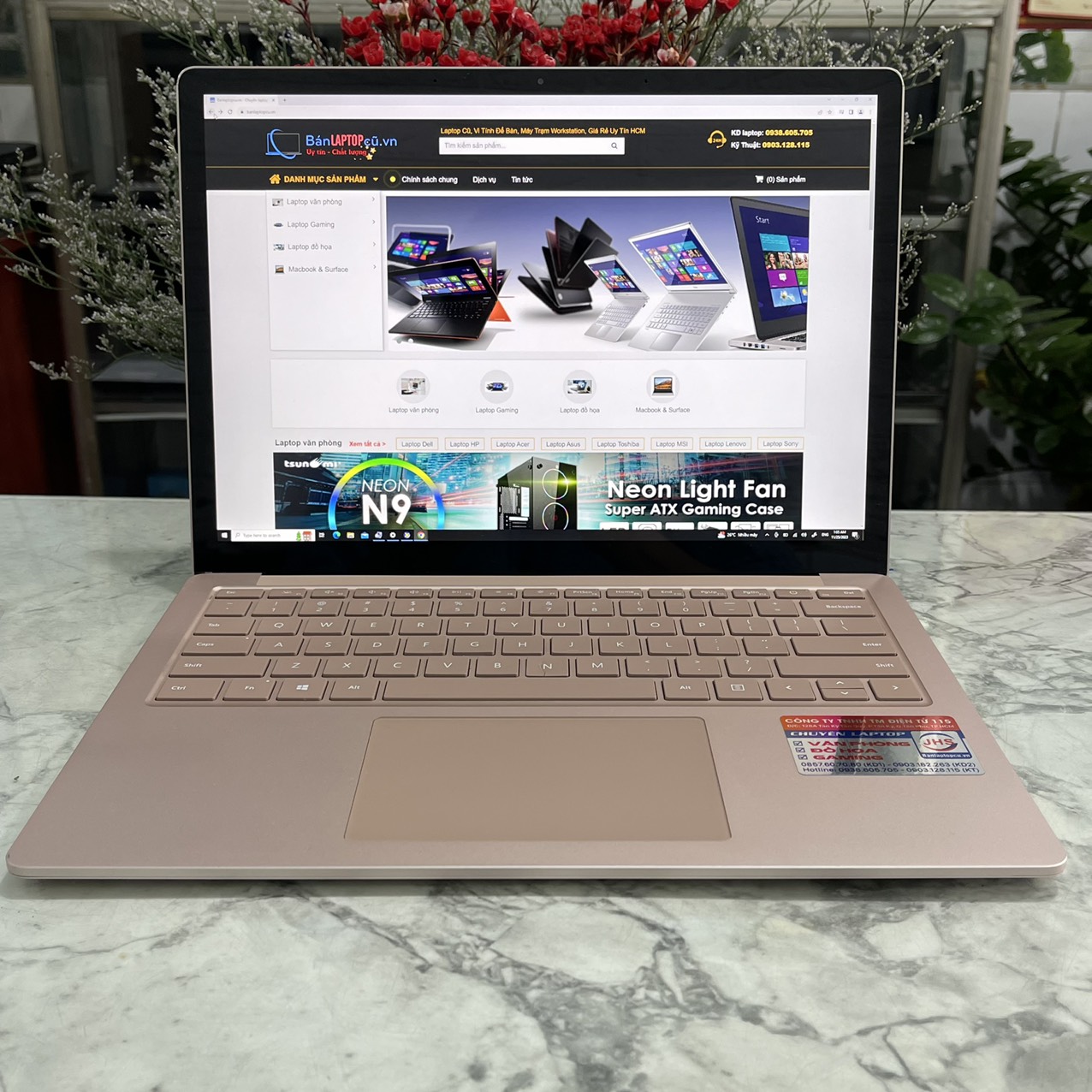 Surface Laptop 3 1868 Core I5-1035G7 Ram 8gb Ssd  256gb Màn 13.5 Inch 2k Touch 