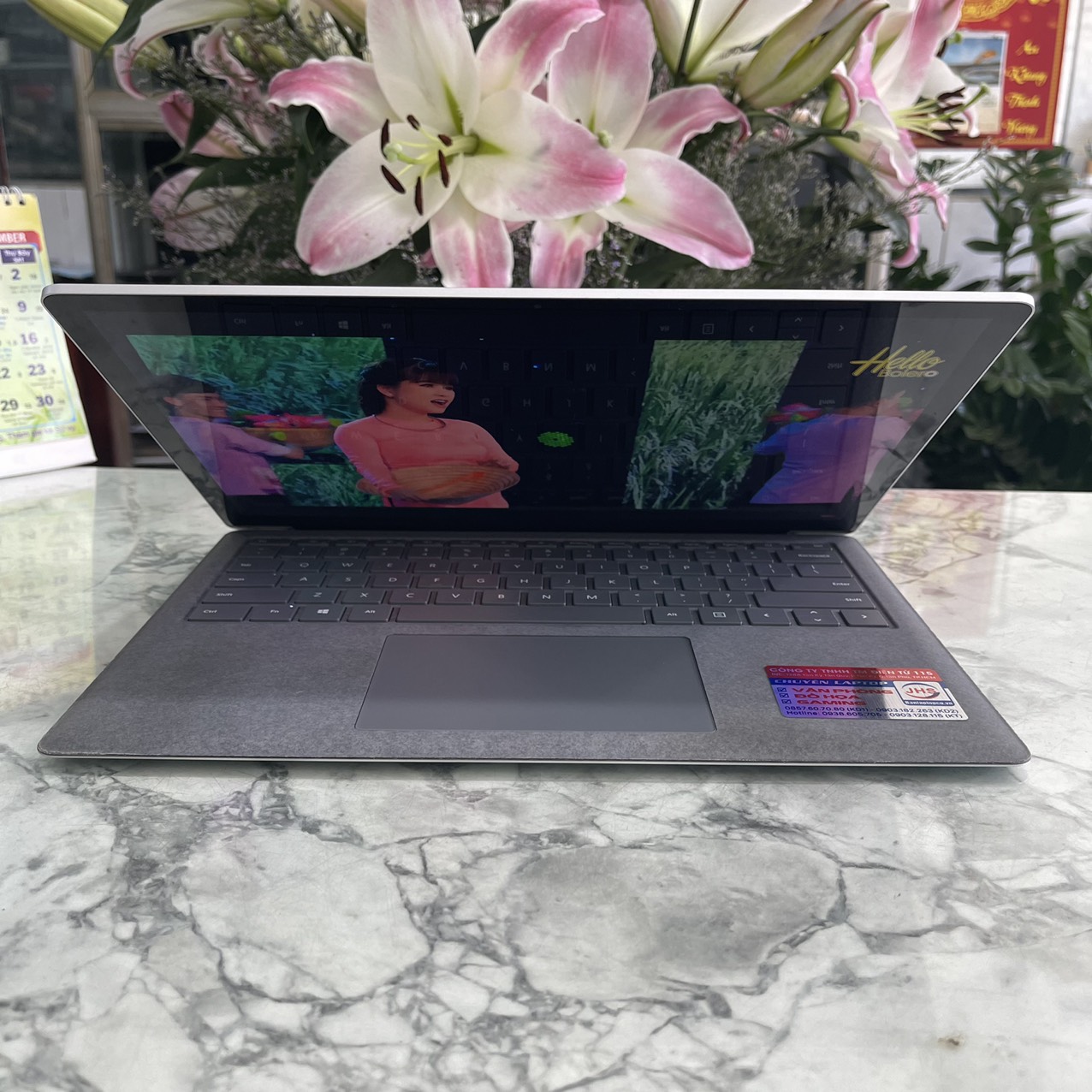 Surface Laptop 3 Core I5-1035G7 Ram 8gb Ssd  256gb Màn 13.5 Inch 2k Touch 