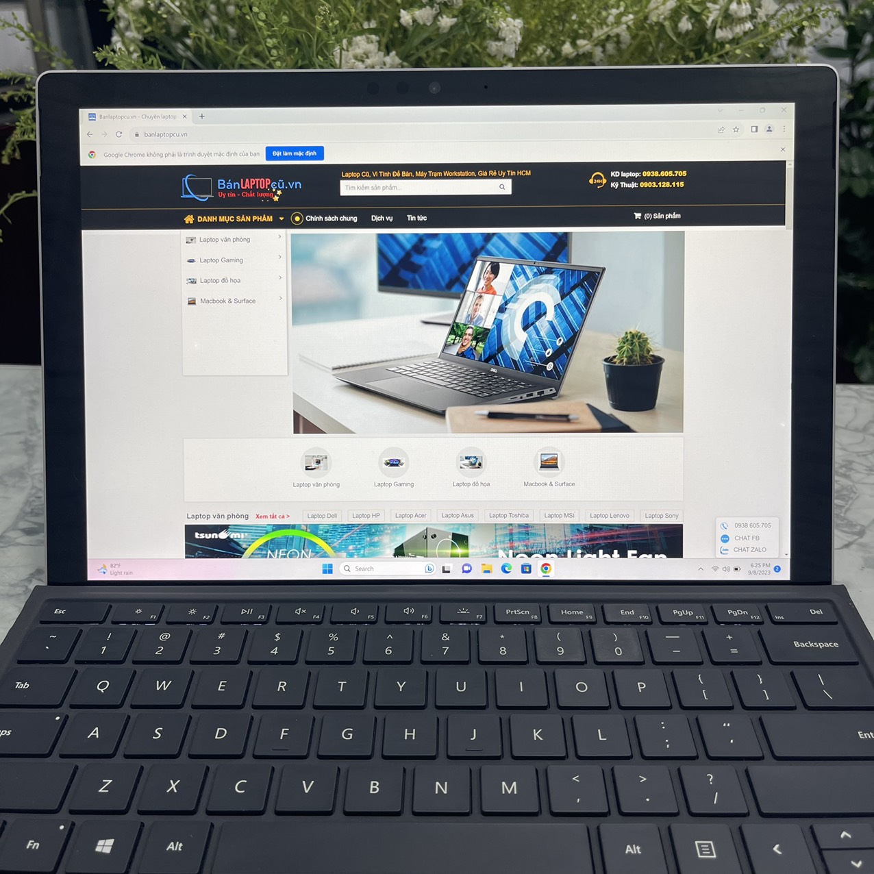 Surface Pro 6 Core I7-8650U Ram 8gb Ssd  256gb Màn 12.3" 3K Touch 
