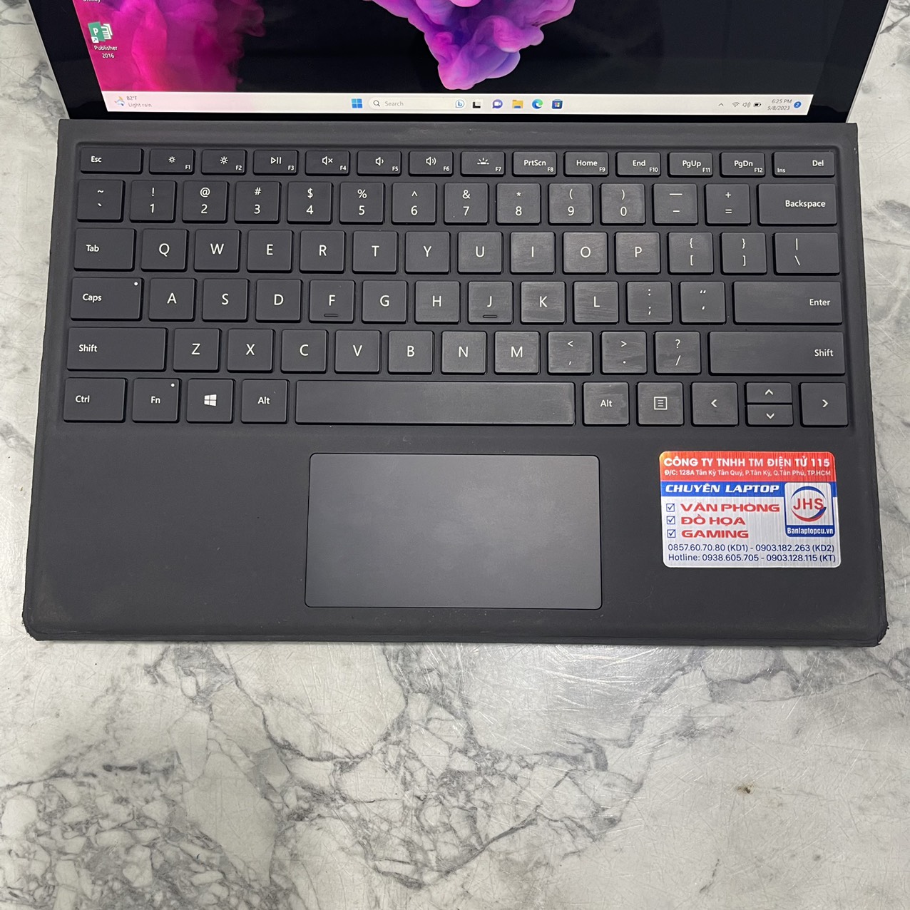Surface Pro 6 Core I7-8650U Ram 8gb Ssd  256gb Màn 12.3" 3K Touch 