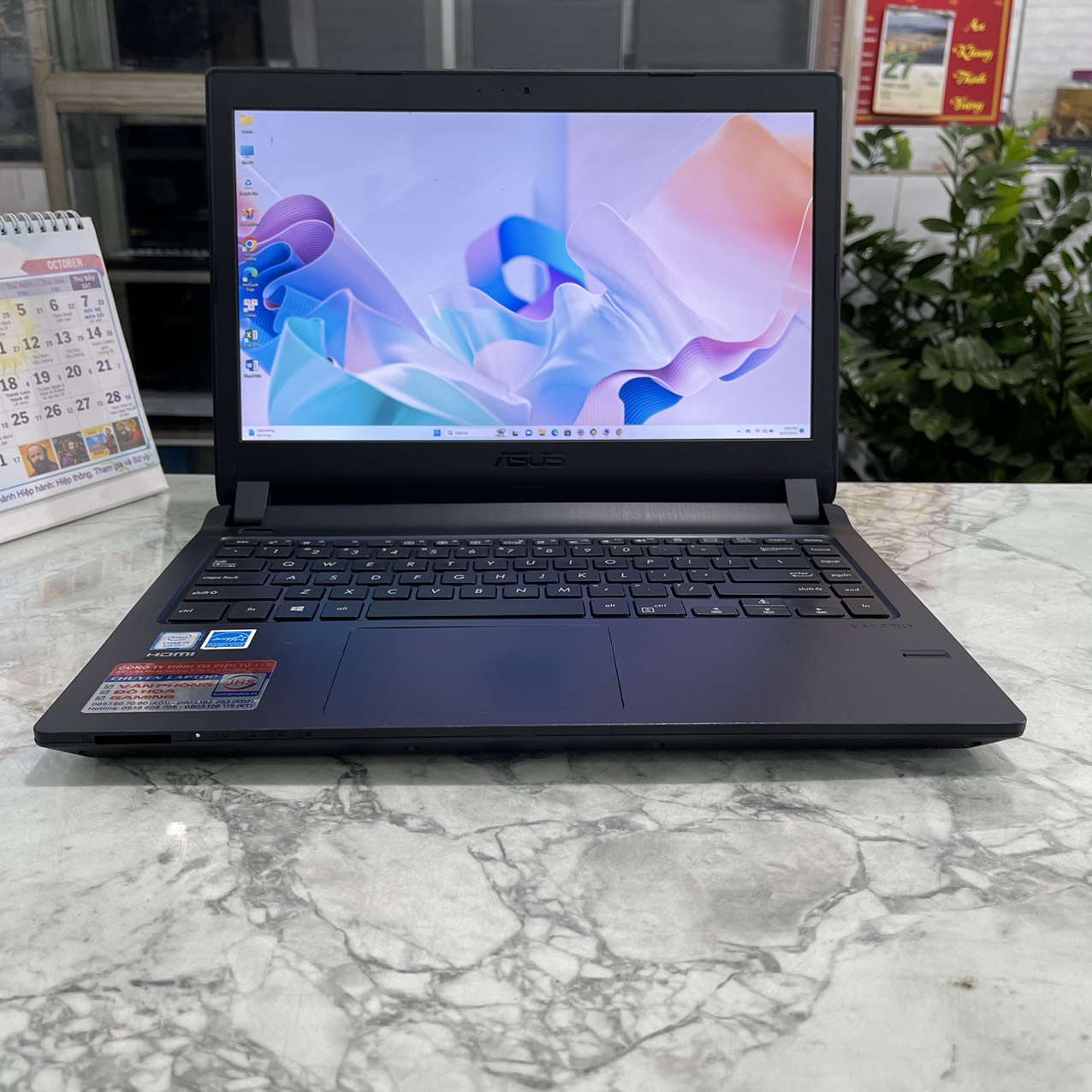 Asus Pro P1440UA Core I5-8250U Ram 4gb Ssd 128gb Và 500gb Hdd Màn Hình 14.0''Inch Fhd IPS