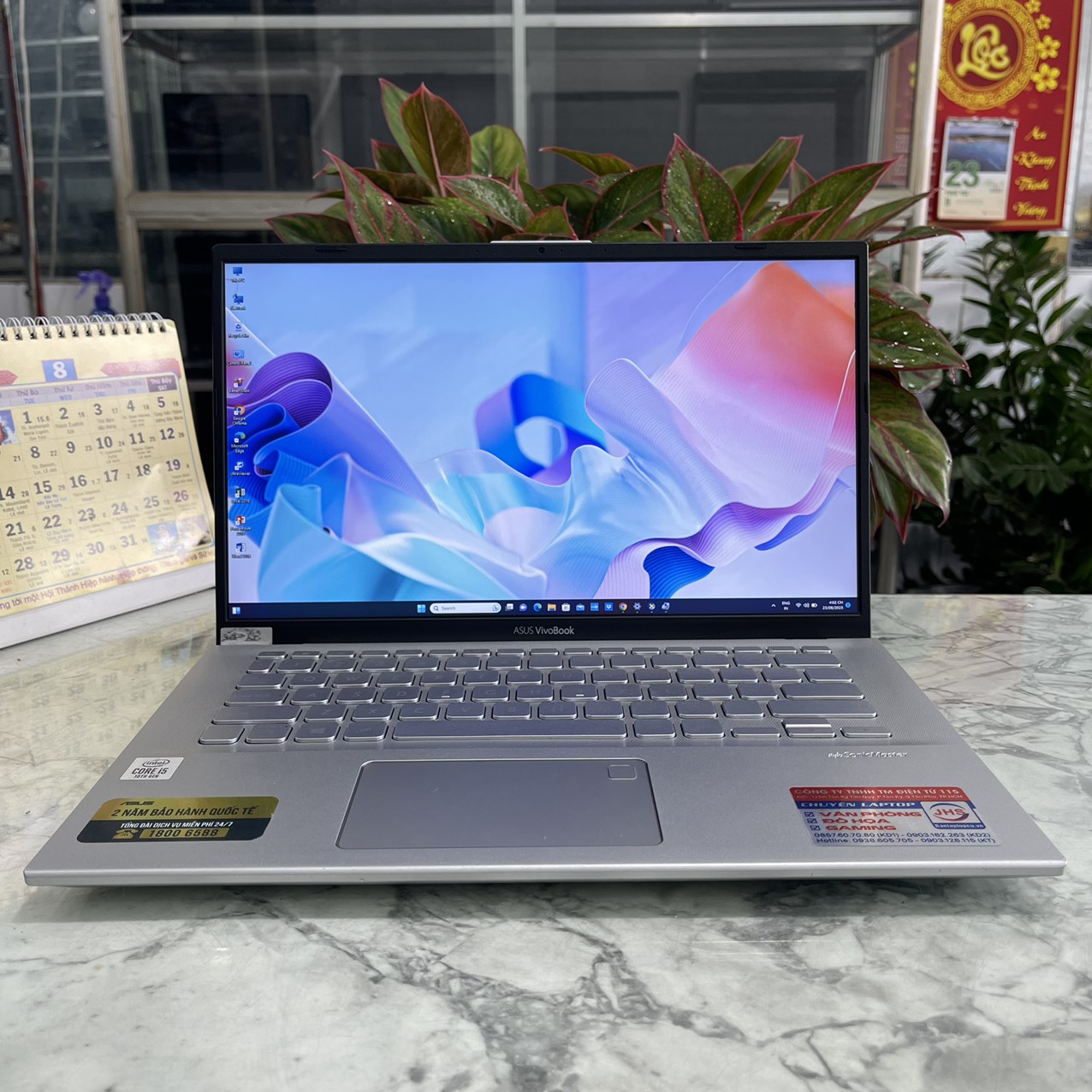 ASUS VivoBook 14 A412FA-A412FA Core I5-10210U Ram 8gb Ssd 512gb Màn Hình 14.0''Inch Fhd IPS