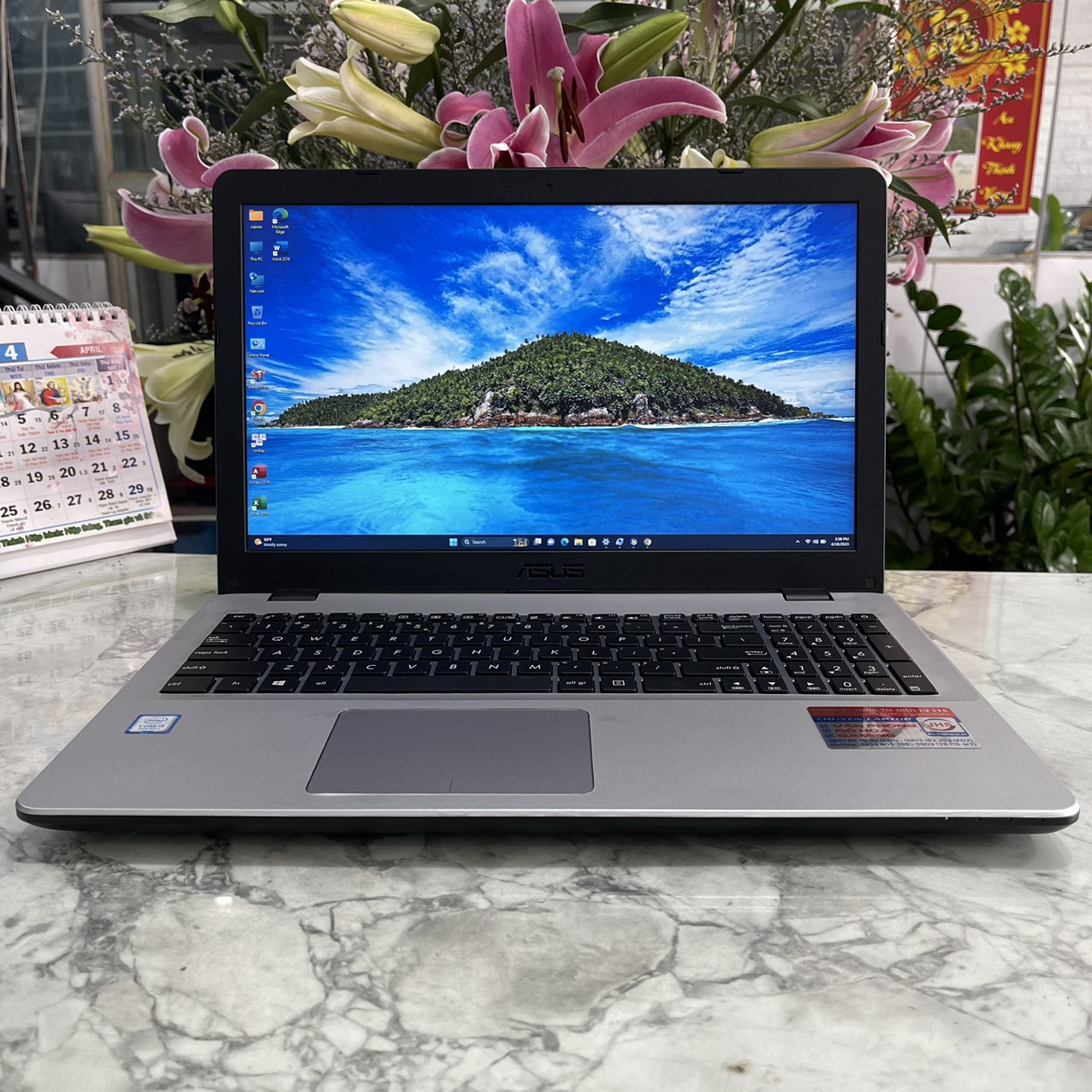 Asus X542UAR Core I5-8250U Ram 8gb Ssd 128gb Và 1.000gb Hdd Màn Hình 15.6 Inch IPS Fhd