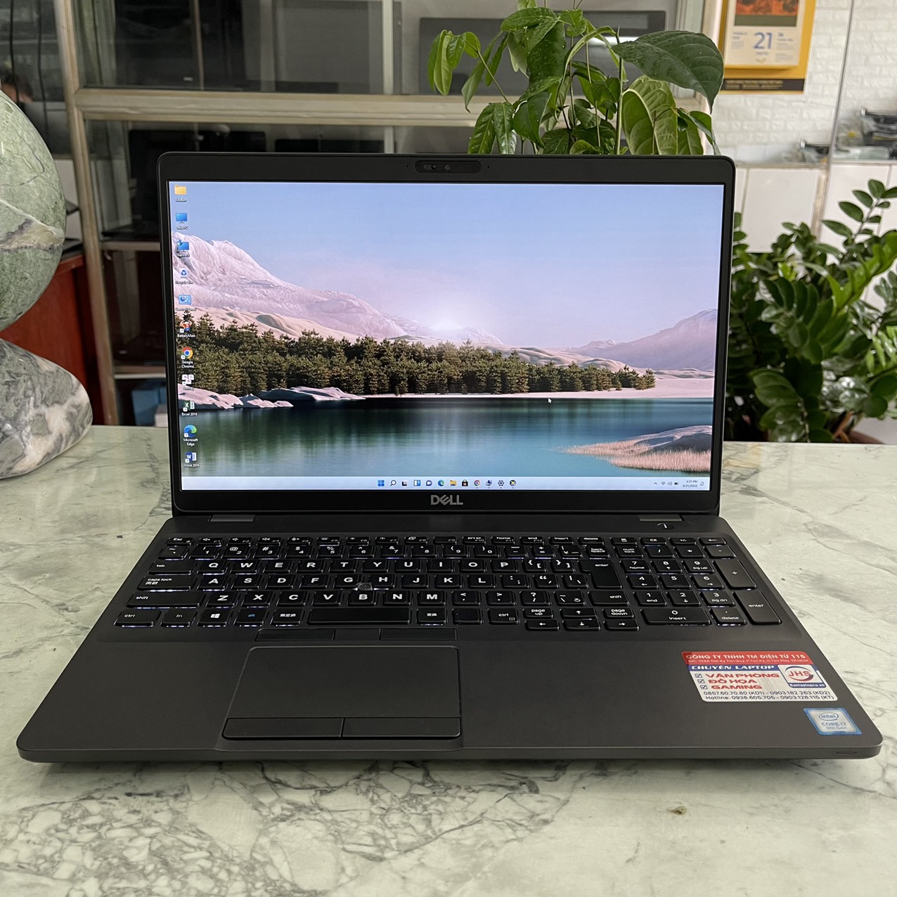 Dell Latitude 5501 Core I7-9850H Ram 16gb Ssd 512gb Màn 15,6"Inch FHD IPS