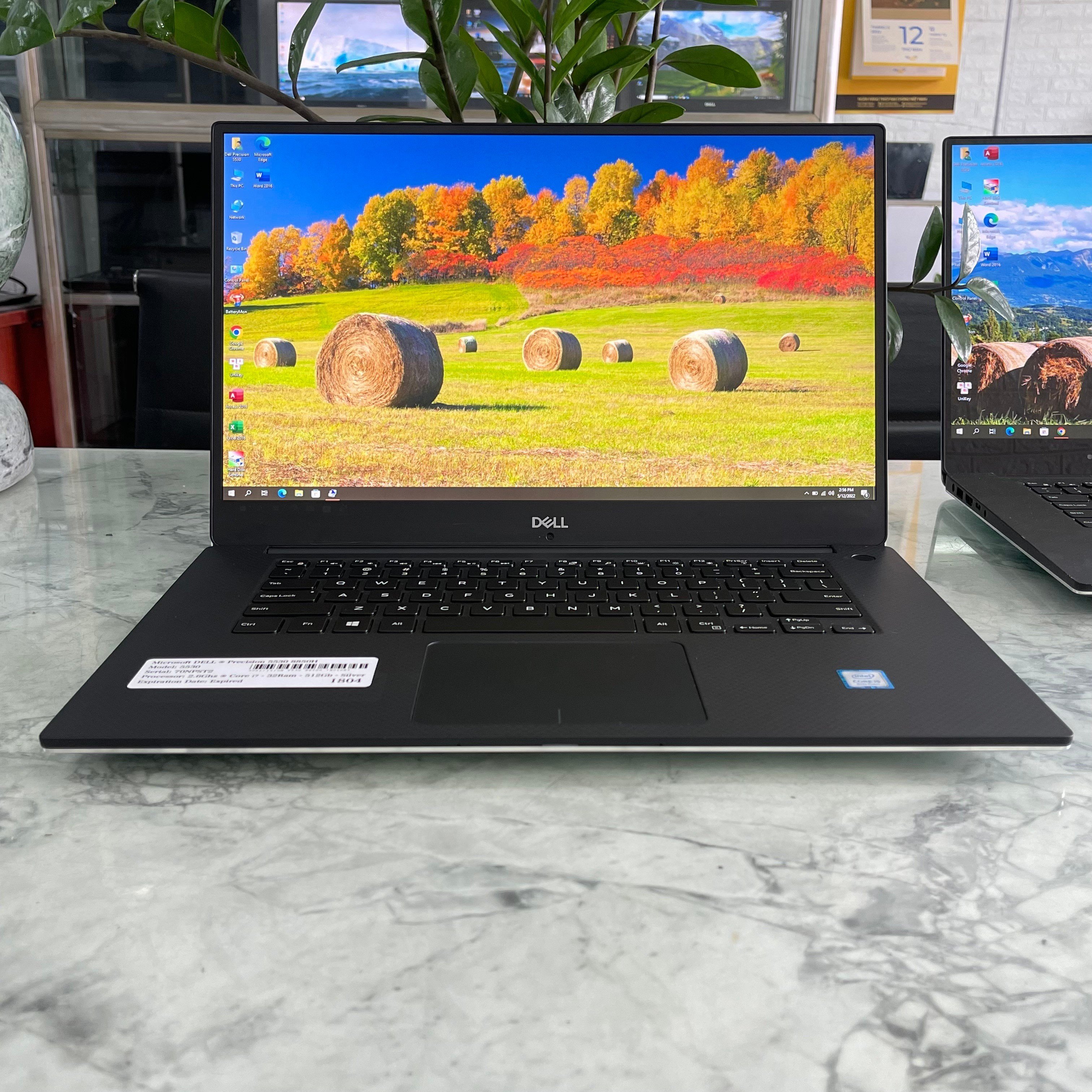 Dell Precision 5530 Core I7-8850H Ssd 512gb Ram 16gb NVidia Quadro P1000-4GB Màn hình 15.6 FHD IPS