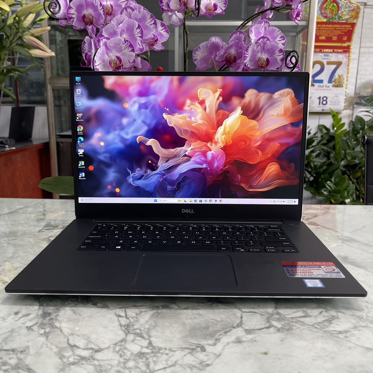 Dell Precision 5530 Xeon E-2176M Ram 16gb Ssd 512gb Card NVIDIA Quadro P1000 Màn Hình 15.6Inch Fhd IPS