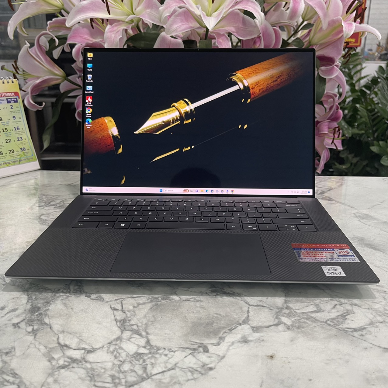 Dell Precision 5550 Core i7-10875H Ram 16gb Ssd 512gb Nvidia Quadro T2000 (4GB) Màn Hình 15.6''Inch OLED 4K Touchcreen