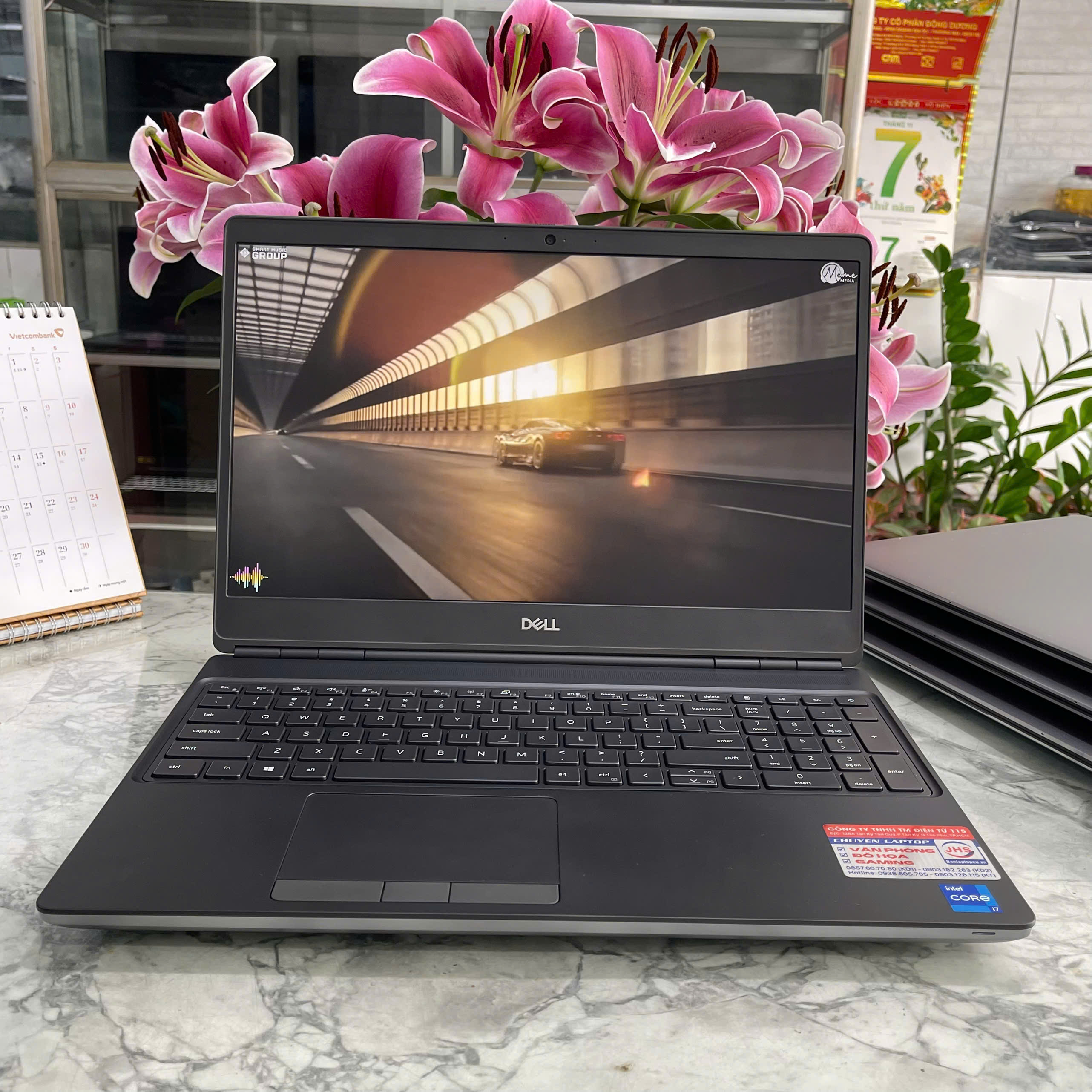 Dell Precision 7560 MÁY TRẠM GIÁ TỐT Core I7-11850H RAM 32GB SSD 512GB VGA NVIDIA RTX A2000 Màn 15.6 Inch 4K IPS