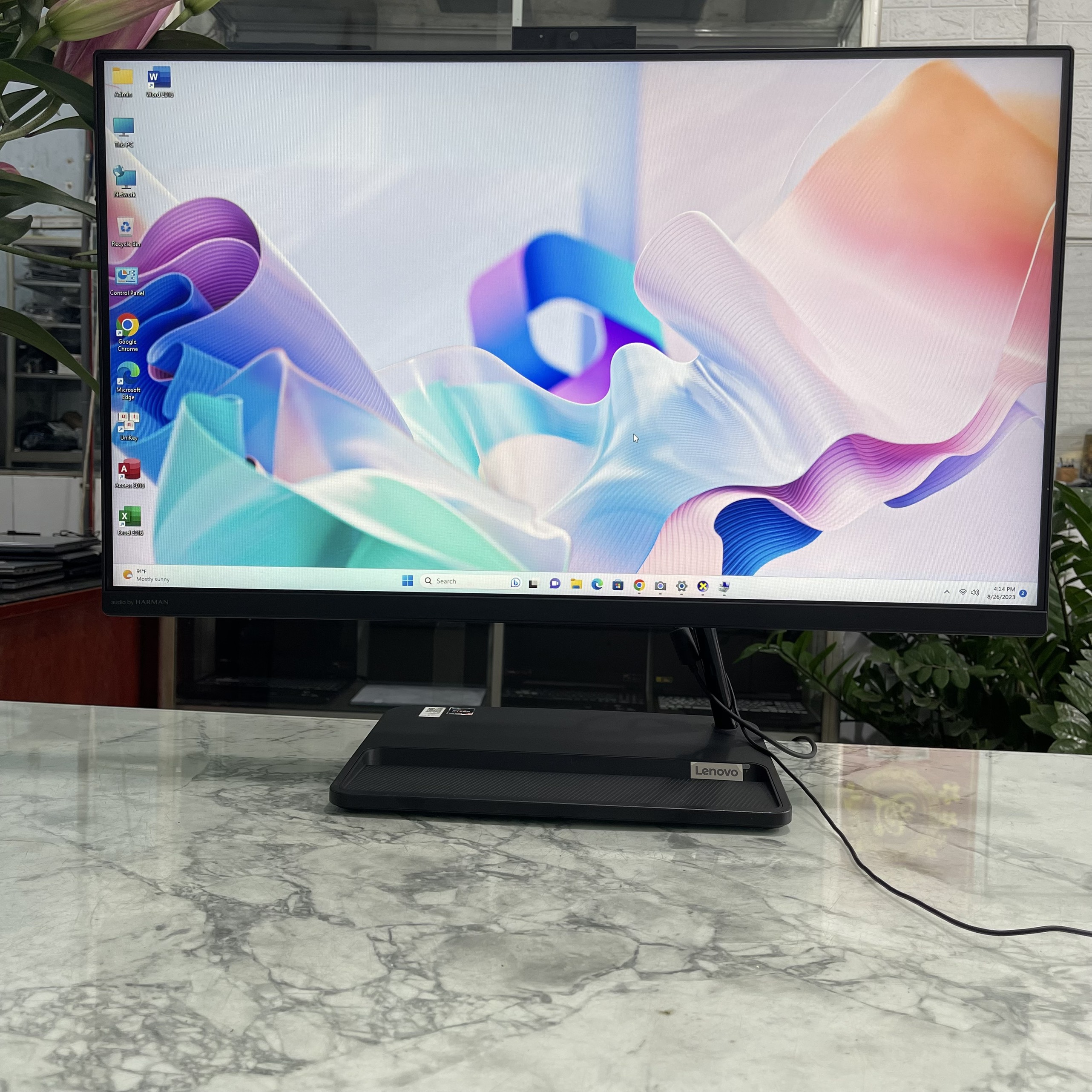 Lenovo IdeaCentre AIO 3 27ALC6 Ryzen 5 5500U Ram 16gb Ssd 512gb Màn Hình 27Inch Fhd