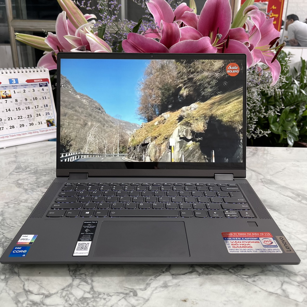 Lenovo Ideapad Flex 5 14ITL05 Core I5-1135G7 Ram 16gb Ssd 512gb Màn Hình 14.0" Fhd IPS Viền Siêu Mỏng