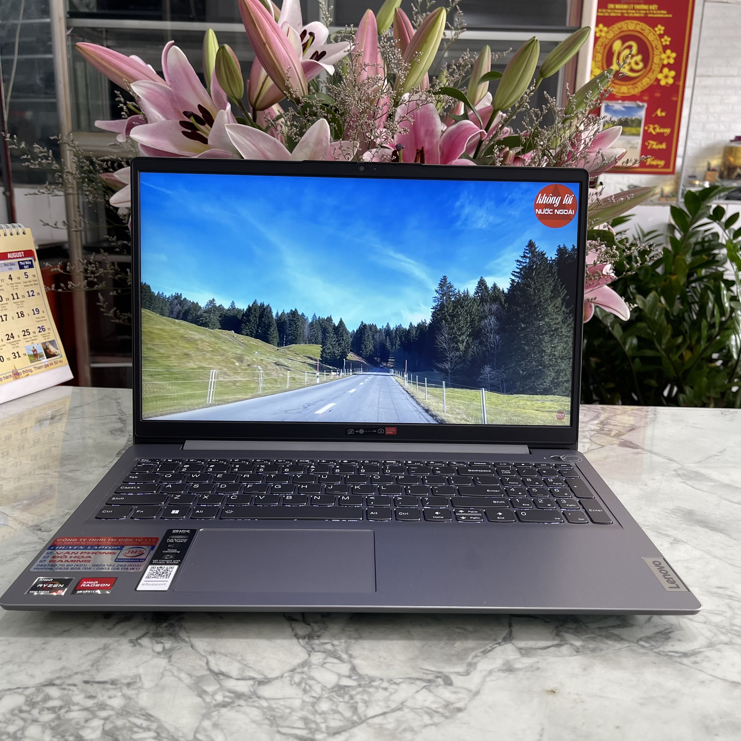 Lenovo IdeaPad Slim 3 15ABA7 ( 2022 ) Máy LikeNew Ryzen 5 5625U Ram 16gb Ssd 256gb Màn Hình 15.7" Inch Fhd IPS