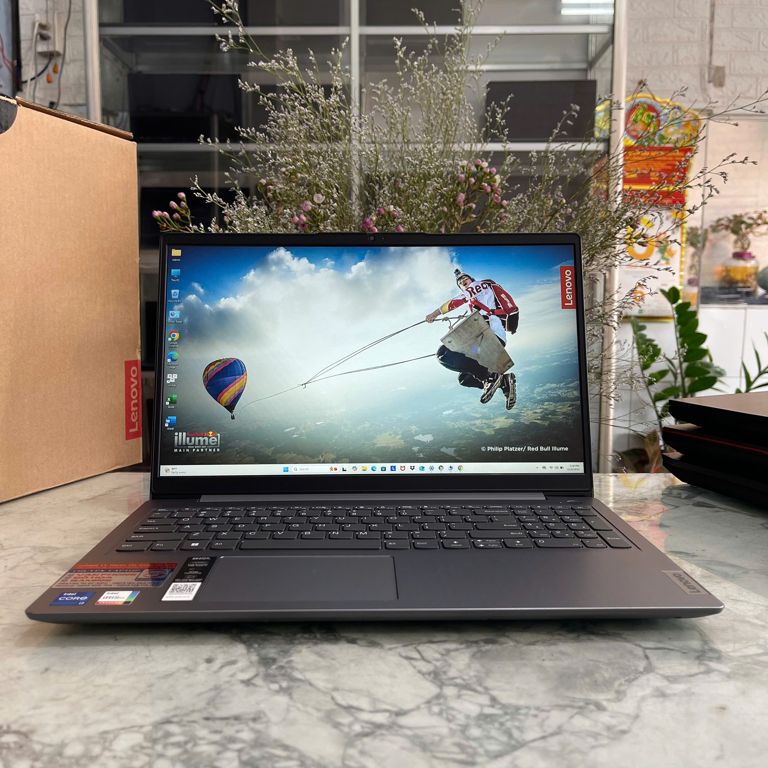 Lenovo IdeaPad Slim 3I -15IAU7 Máy LikeNew Core I7-1255U Ram 8gb Ssd 512gb Màn hình 15.7''Inch Fhd IPS