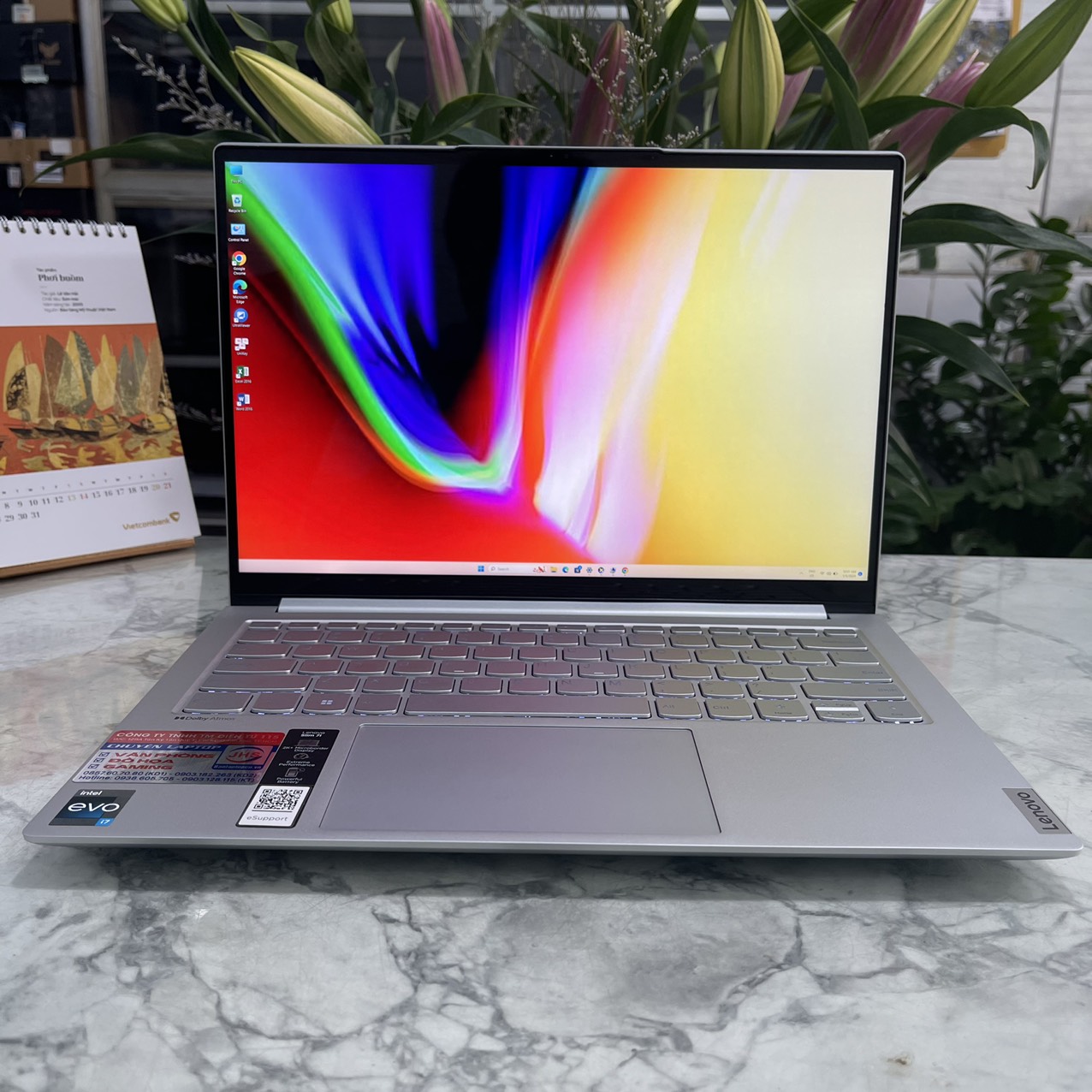 Lenovo Slim 7i 14IAP7(Máy LikeNew)Core I7-1260P Ram 16gb Ssd 1.000gb Màn Hình 14.0 Inch 2.8K Touch 100% sRGB
