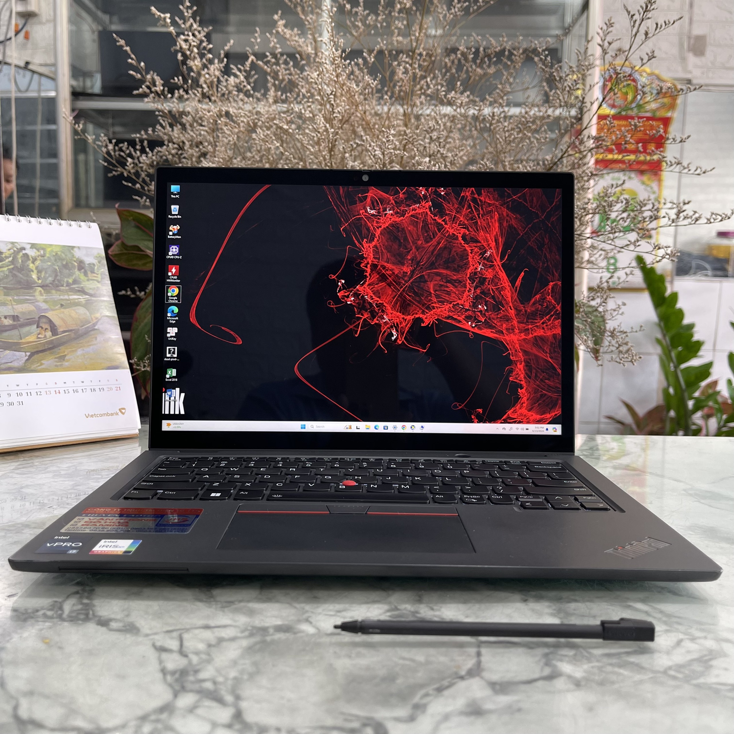 Lenovo ThinkPad L13 Yoga Gen 3 Core I7-1265U Ram 16gb Ssd 512gb Màn Hình 13.3Inch (1920 x 1200) Touch Xoay Gập 360º