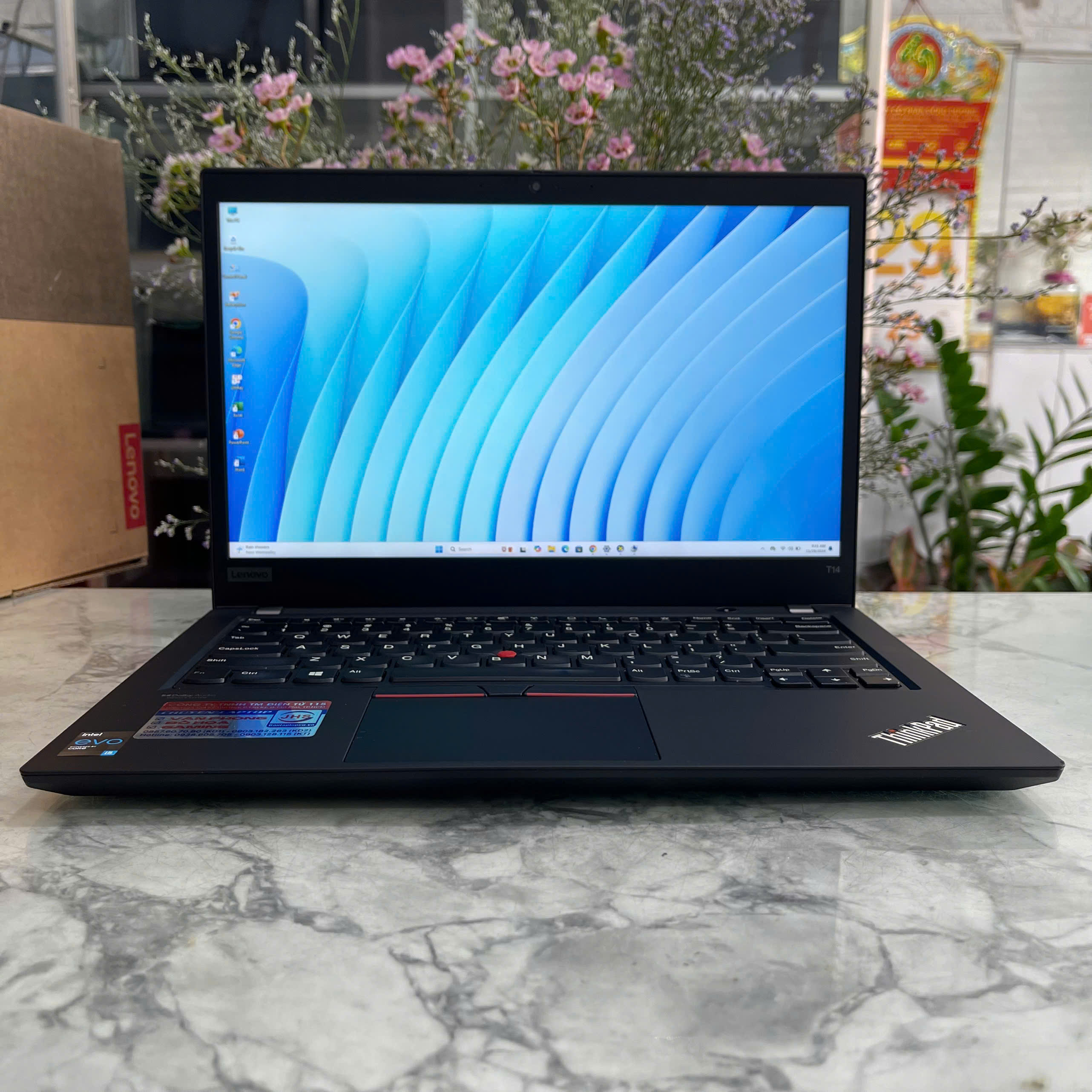 Lenovo ThinkPad T14 Gen 2 Core I5-1135G7 Ram 16gb Ssd 256gb Màn Hình 14.0" Fhd IPS