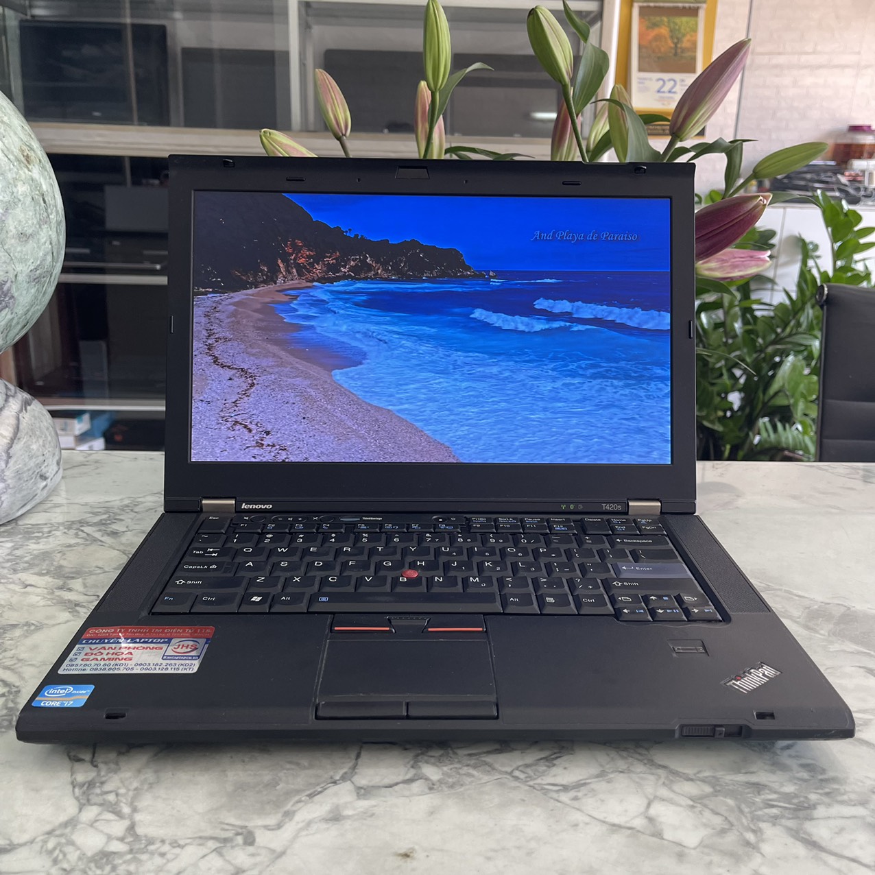 Lenovo ThinkPad T420S Core I7-2640M Ram 8gb Ssd 160gb Card NVIDIA NVS 4200M Màn Hình 14.0 Inch