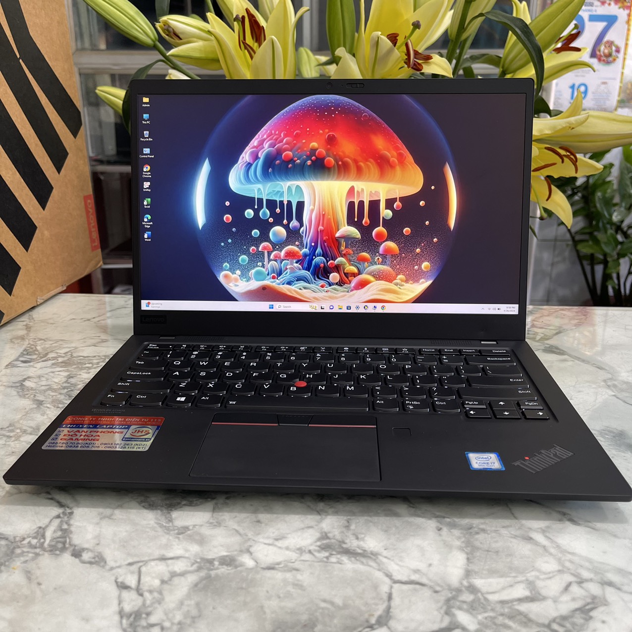 Lenovo ThinkPad X1 Carbon Gen 7 Core I7-8665U Ram 16Gb Ssd 512Gb Màn Hình 14..0''Inch Fhd IPS Touch