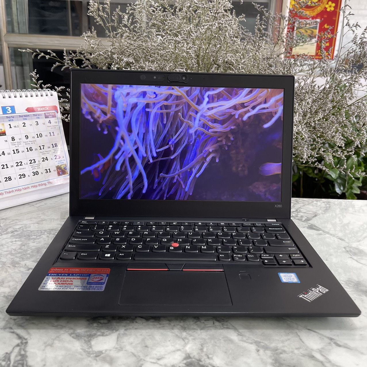 Lenovo Thinkpad X280 Core I5–8350U Ram 16gb Ssd 256gb Màn Hình 12,5″ Inch