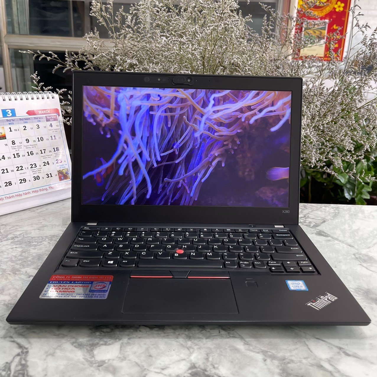Lenovo Thinkpad X280 Core I5–8350U Ssd 512gb Ram 16gb Màn Hình 12,5″ Inch