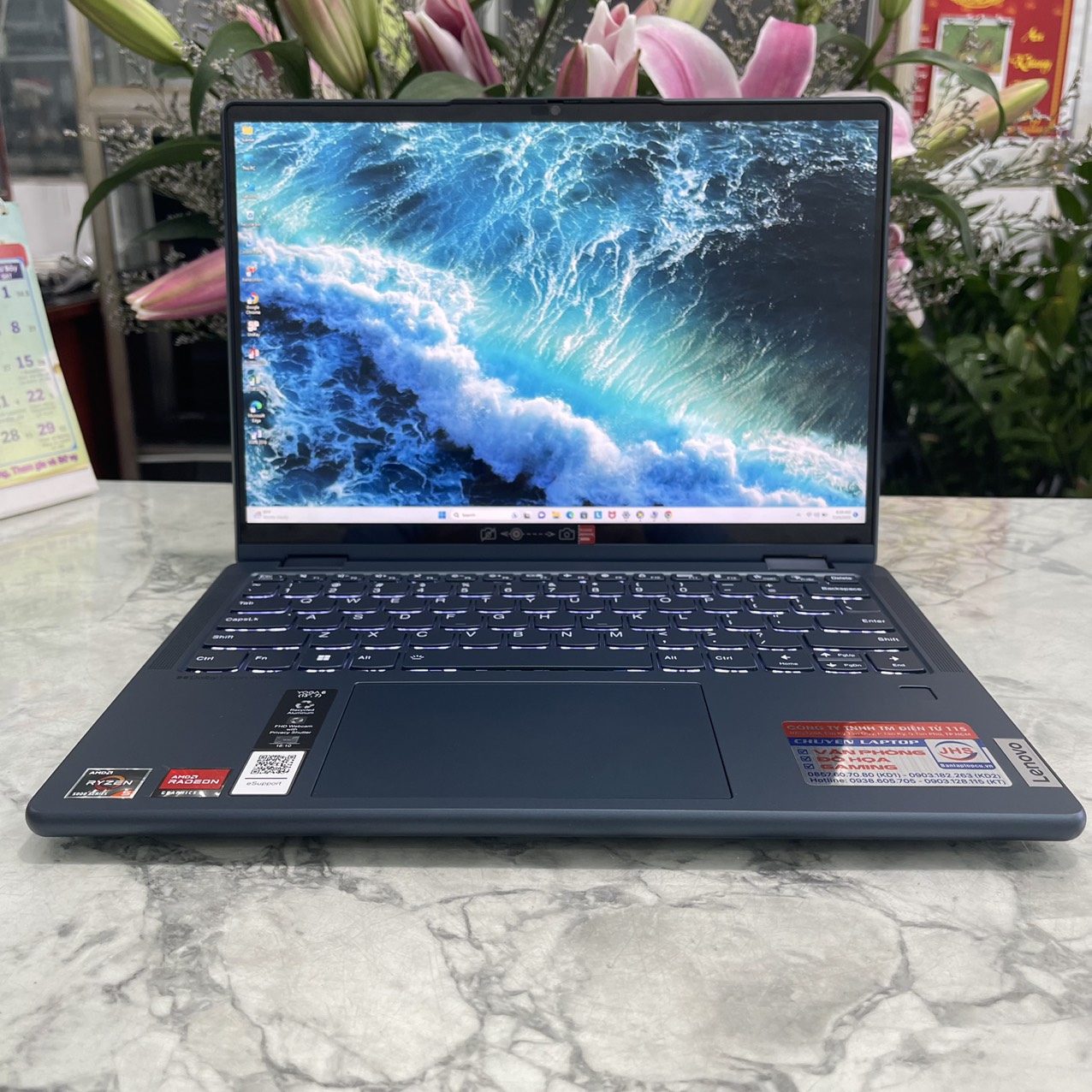 Lenovo Yoga 6 13ALC7 Máy LikeNew ( CHỈ NỬA GIÁ THỊ TRƯỜNG ) Ryzen 5 5500U Ram 8gb Ssd 512gb Màn hình 13.3 Inch WUXGA Touch + IR Camera