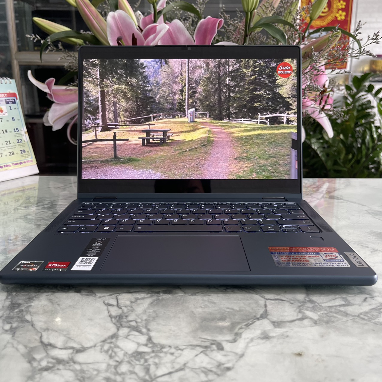 Lenovo Yoga6 13ALC7 Máy LikeNew( CHỈ NỬA GIÁ THỊ TRƯỜNG) Ryzen 7 5700U Ram 16gb Ssd 512gb Màn hình 13.3 Inch WUXGA Touch + IR Camera