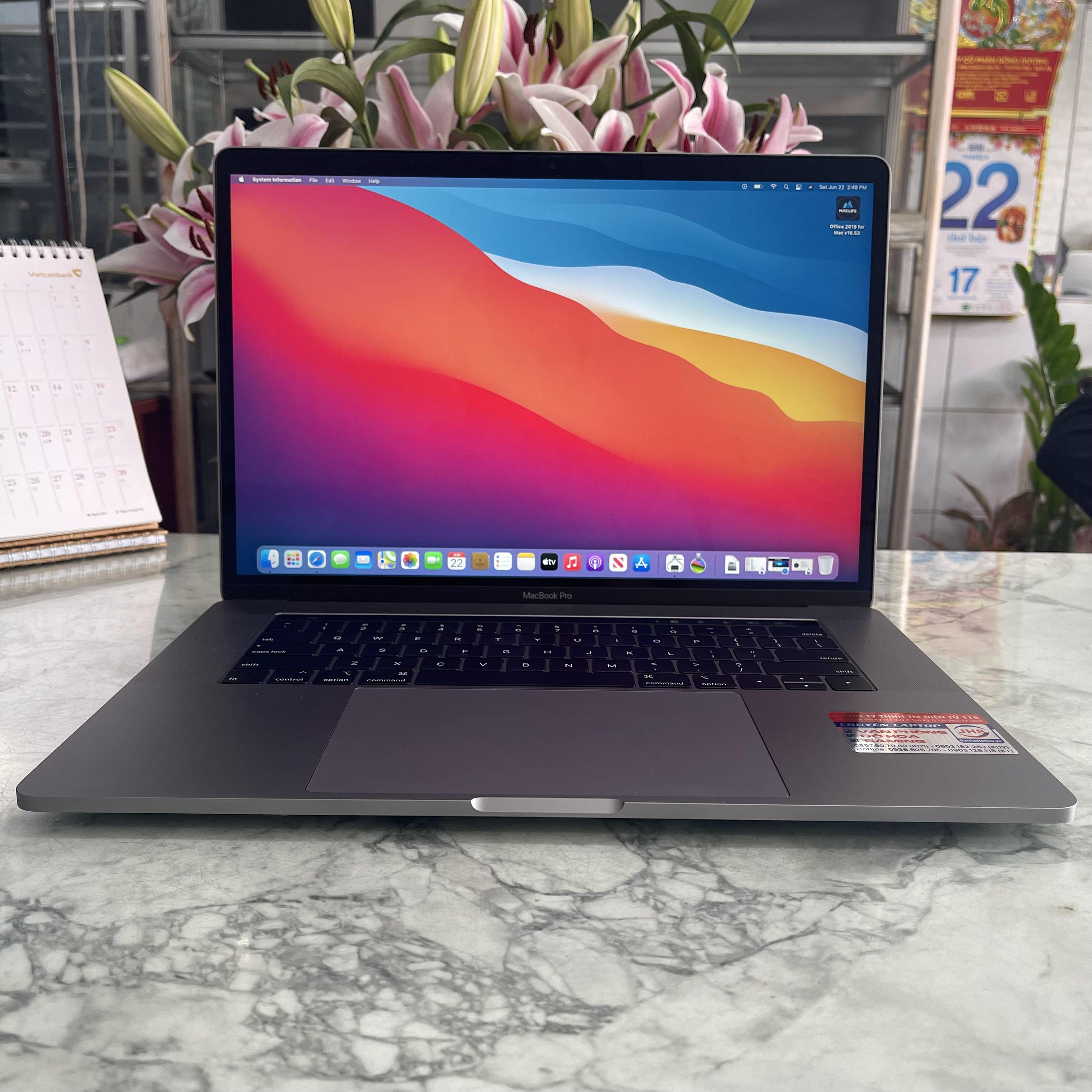 MacBook Pro 2019-16inch Core i9 RAM 16GB SSD 1.000 GB Radeon Pro 5500M 4GB Touch Bar - Gray